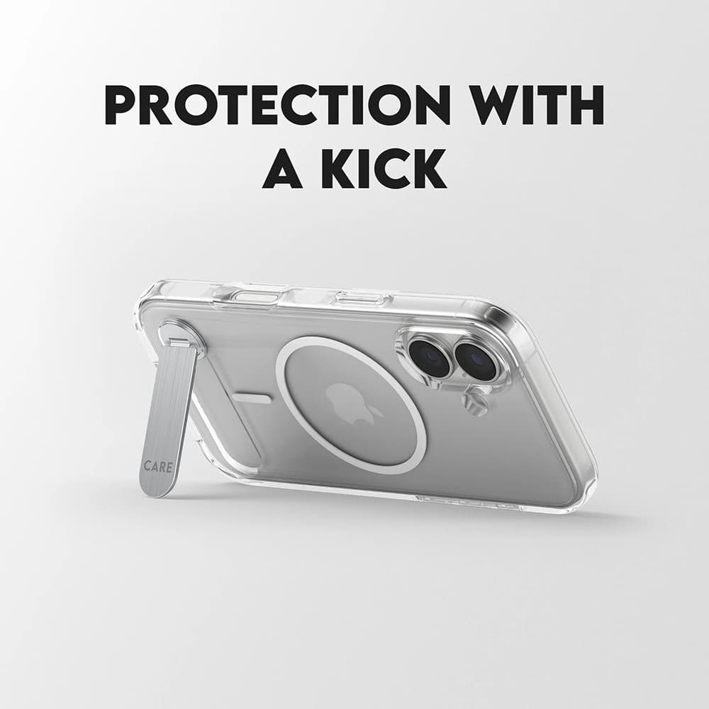 PanzerGlass® CARE Feature Kickstand MagSafe iPhone 17 průhledný - náhled 3