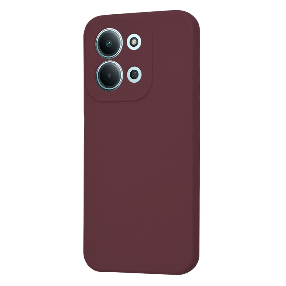 Techsuit - SoftFlex - Xiaomi Redmi 15C 4G / Redmi 15C 5G - švestkově červená - náhled 3