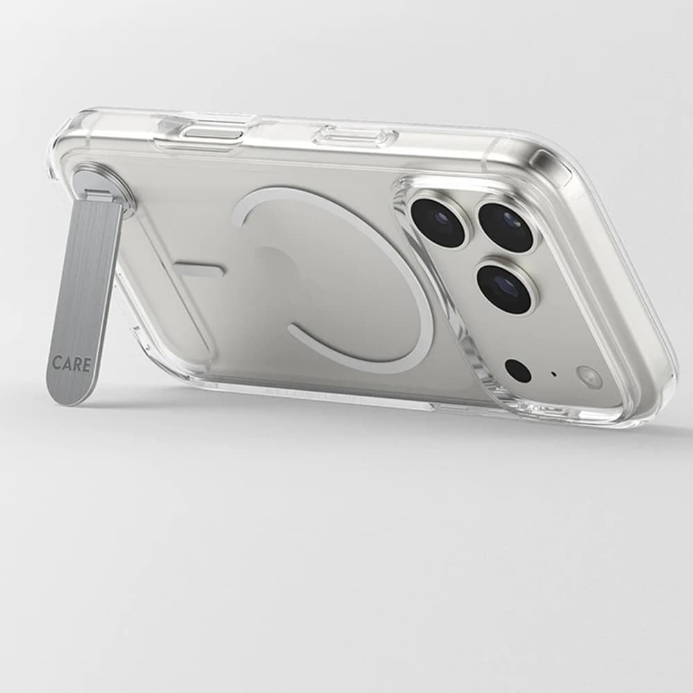 PanzerGlass® CARE Feature Kickstand MagSafe iPhone 17 Pro průhledný - náhled 3