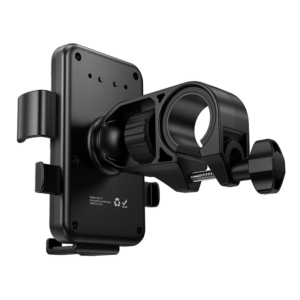 Borofone držák na kolo motorku Knight BH137 pro telefony 6.0–7.0 palců černý - náhled 3