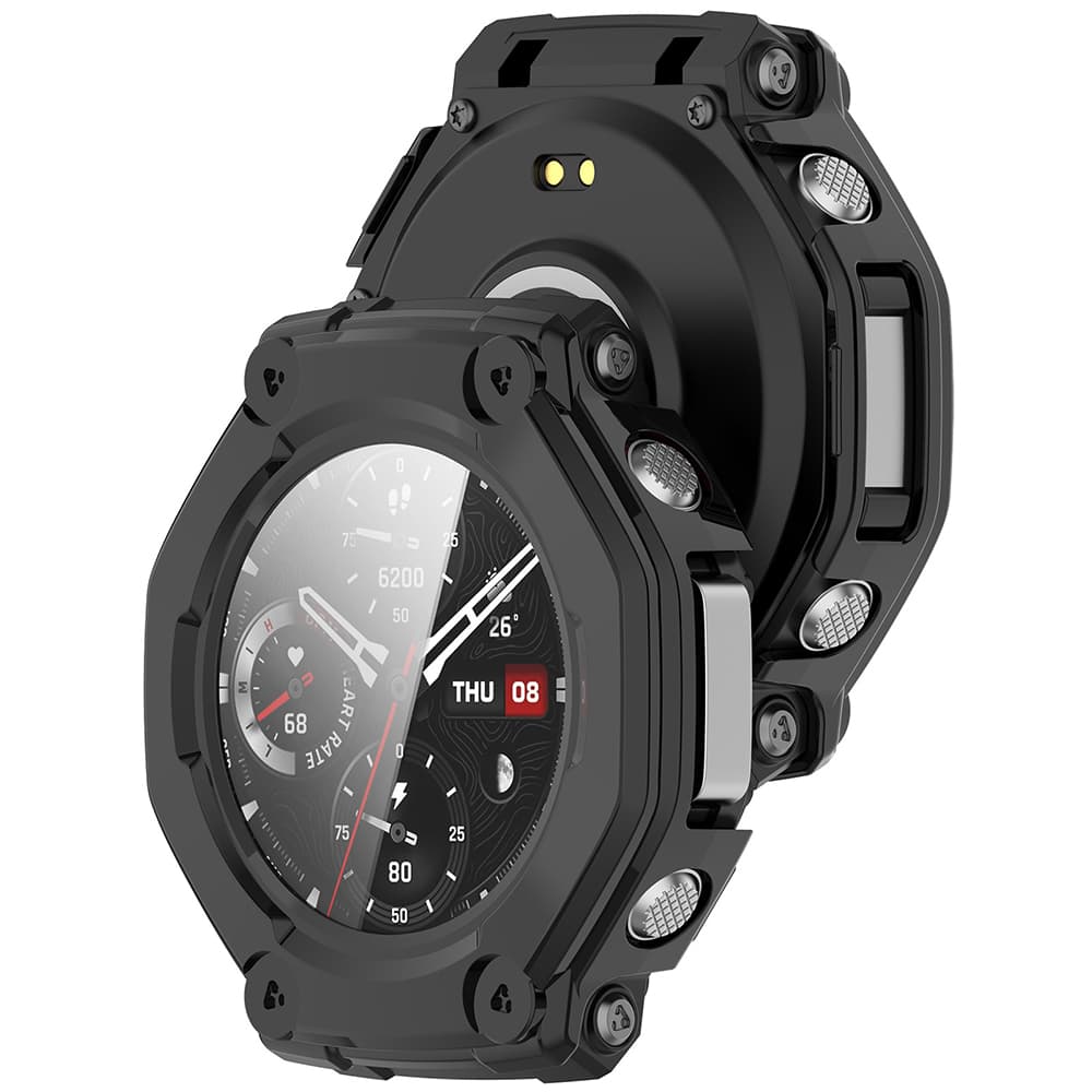 Ochranné pouzdro a fólie Amazfit T-Rex 3 černá Techsuit Defense360 Pro - náhled 3