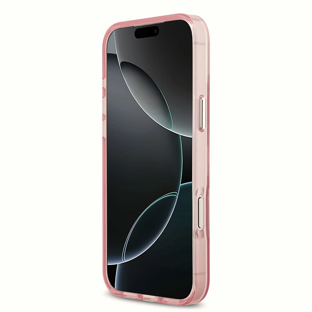 Karl Lagerfeld IML Choupette Sketch Logo MagSafe iPhone 17 Pro Max růžová - náhled 3
