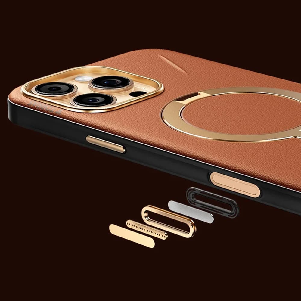 Torras QPRO Leather Series iPhone 17 Pro Max černá - náhled 3