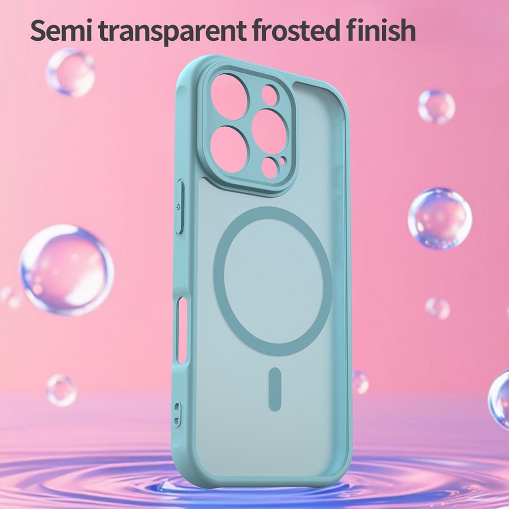 Techsuit HaloFrost II MagSafe pro iPhone 16 Pro v mátově zelené - náhled 3