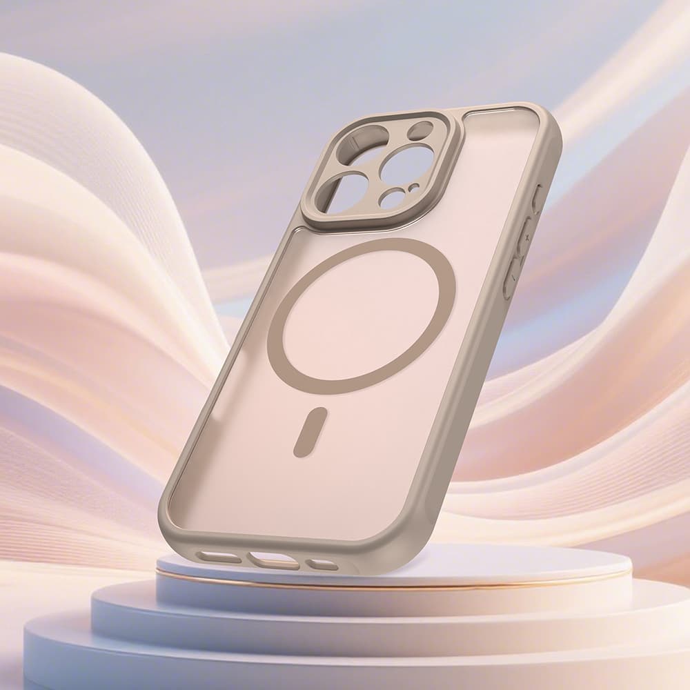 Techsuit HaloFrost II MagSafe pro iPhone 16 Pro zlatý - náhled 3