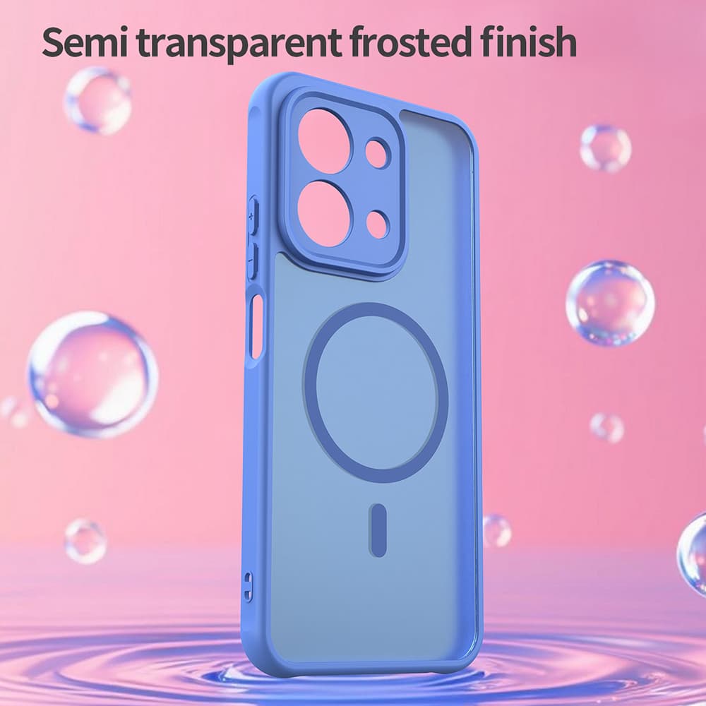 Techsuit HaloFrost II MagSafe pro Xiaomi Redmi 15C 4G/5G nebesky modrá - náhled 3