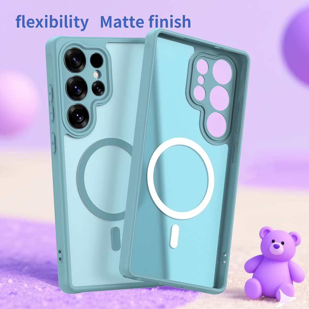Techsuit HaloFrost II MagSafe pro Samsung Galaxy S25 Ultra mátově zelená - náhled 3