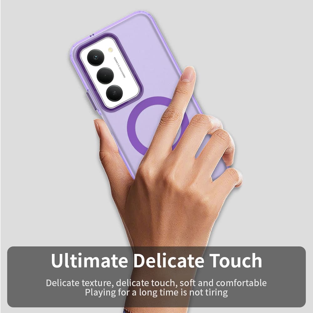 Techsuit CandyCase MagSafe pro Xiaomi Redmi 15 4G / Redmi 15 5G fialová - náhled 3