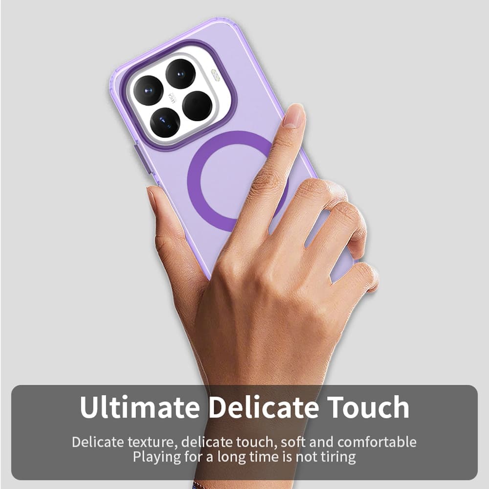 Techsuit CandyCase MagSafe kryt pro Xiaomi 15T Pro fialové - náhled 3