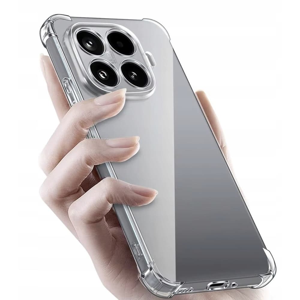 Techsuit shockproof clear silikon pro Xiaomi 15T Pro čirý - náhled 3