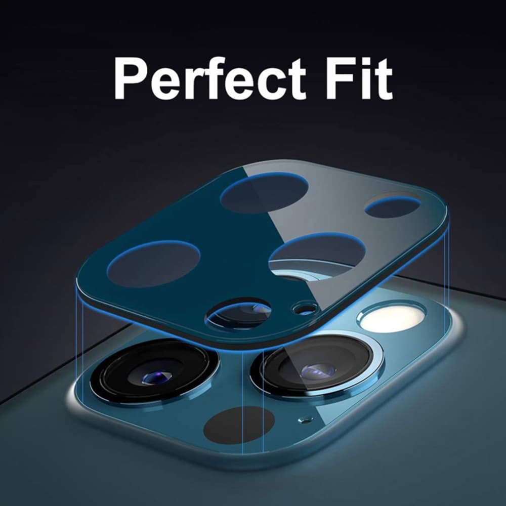 Techsuit ochranné sklo na fotoaparát iPhone 17 Pro oranžové - náhled 3