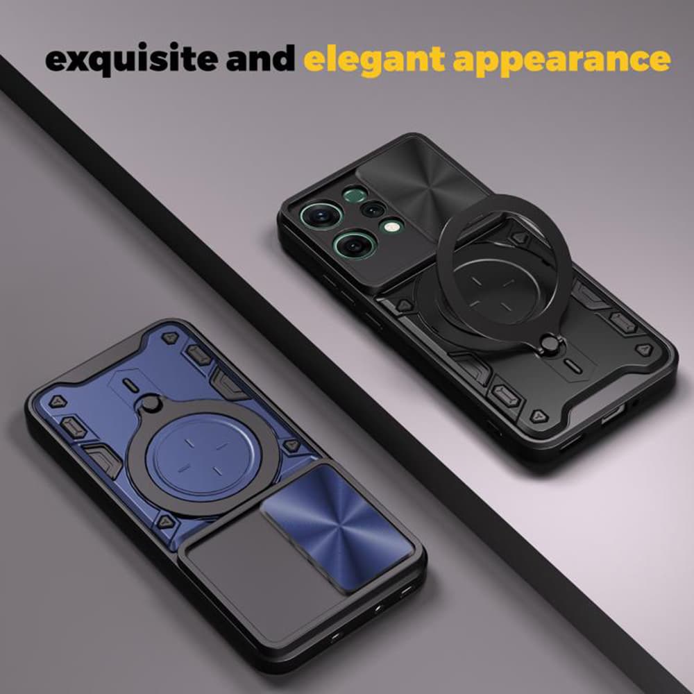 Techsuit CamGuard Pro pro Oppo Reno14 modrý - náhled 3