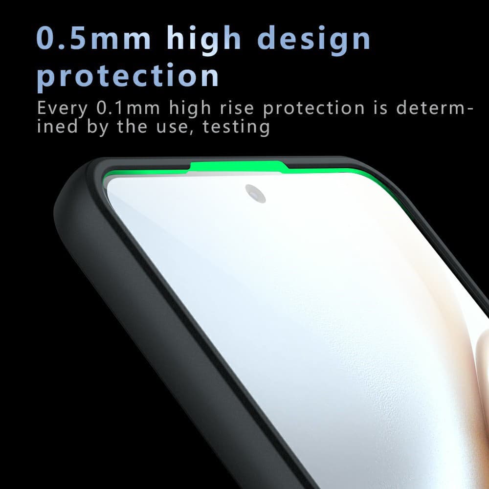 Techsuit PureFrost MagSafe pro Honor 400 Smart 5G X7d 4G Frosted Black - náhled 3