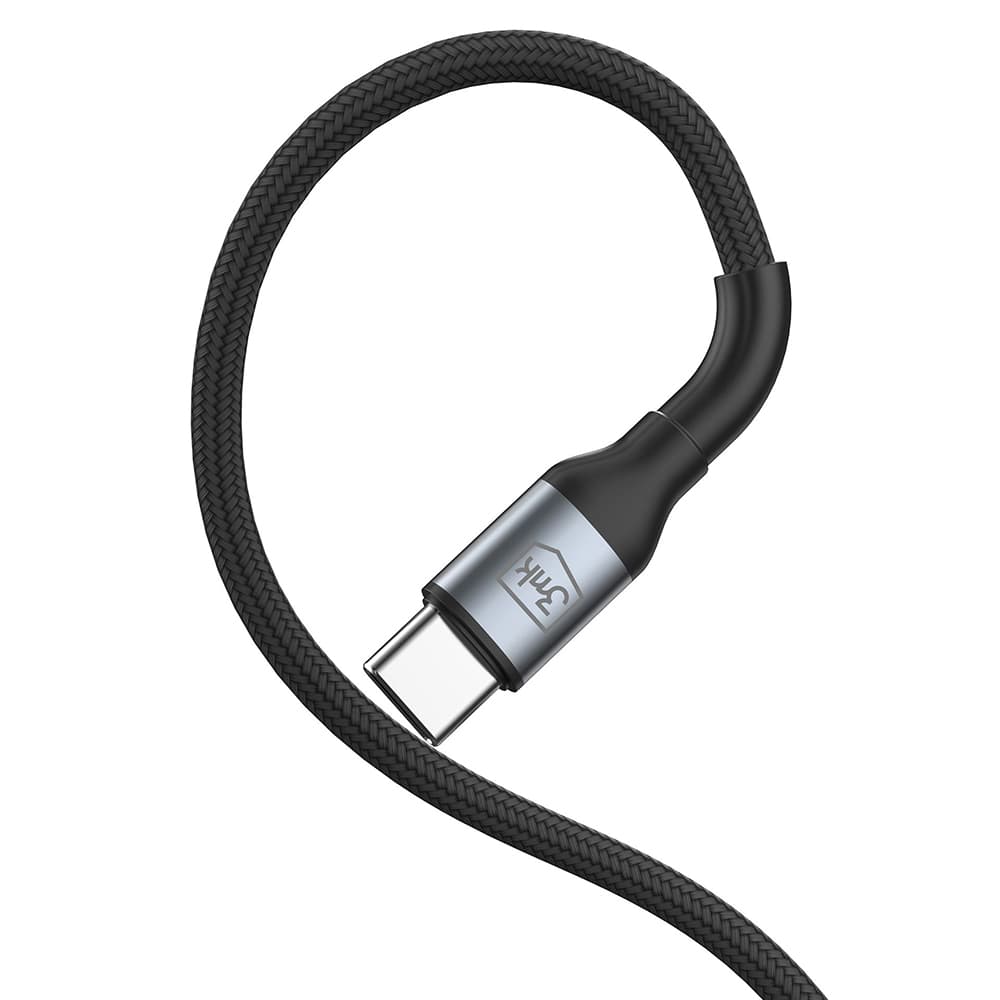 3mk Hyper N-Series Type-C to Type-C 60W 2m černý - náhled 3