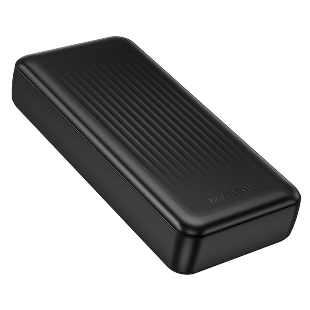 Borofone powerbanka BJ78A 20000mAh 2x USB USB-C Micro-USB LED indikátor černá - náhled 3