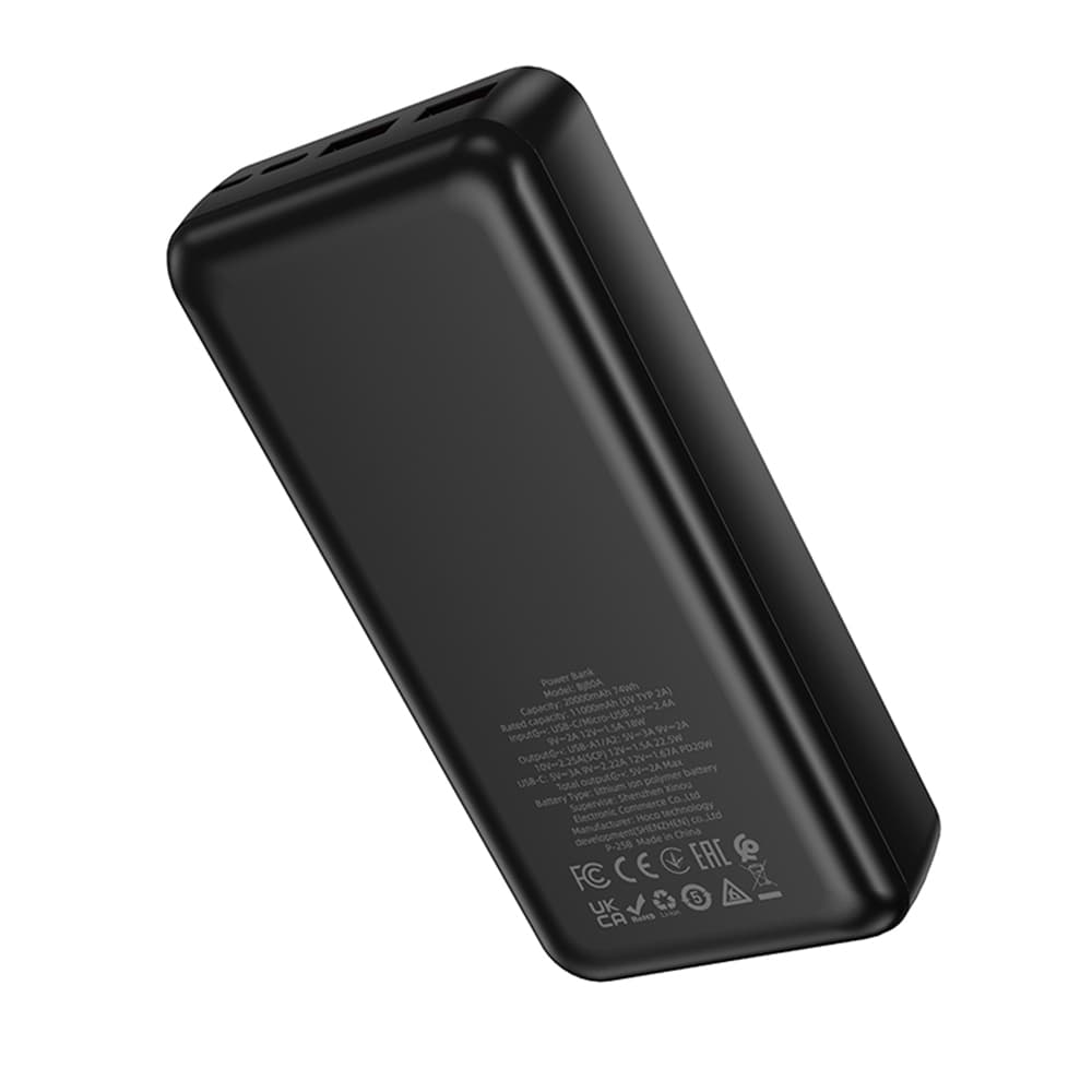 Borofone powerbanka Clever Series BJ80A 20000mAh QC 3.0 PD20W černá - náhled 3