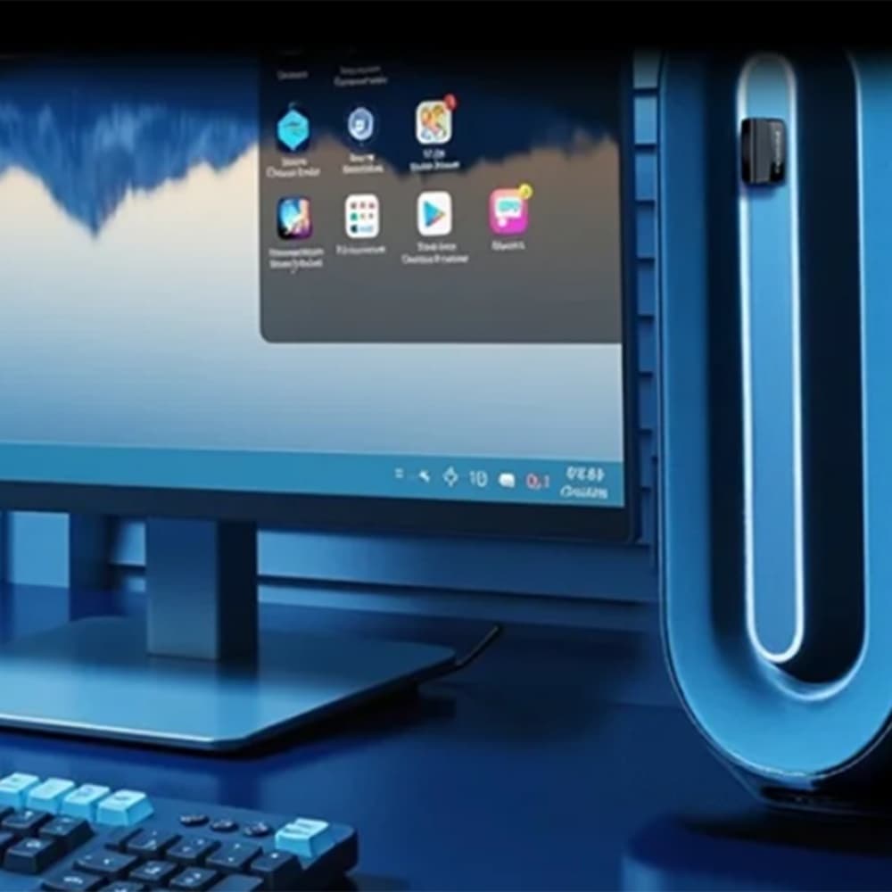Yesido Wi-Fi adaptér WP10 s vestavěnou anténou USB-A 150Mbps WiFi4 2.4G Plug&amp;Play černý - náhled 3