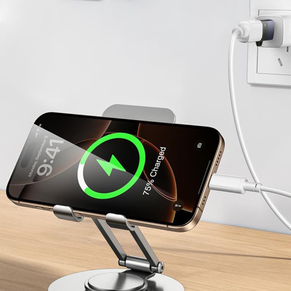 Yesido OTG adaptér GS31 Type-C na USB QC18W hliníková slitina šedý - náhled 3