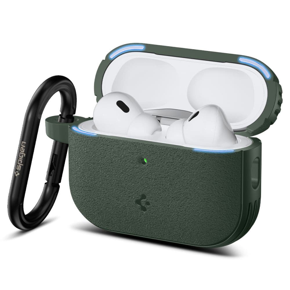 Spigen ochranné pouzdro Vault pro Apple AirPods Pro 3 půlnoční zelená - náhled 3