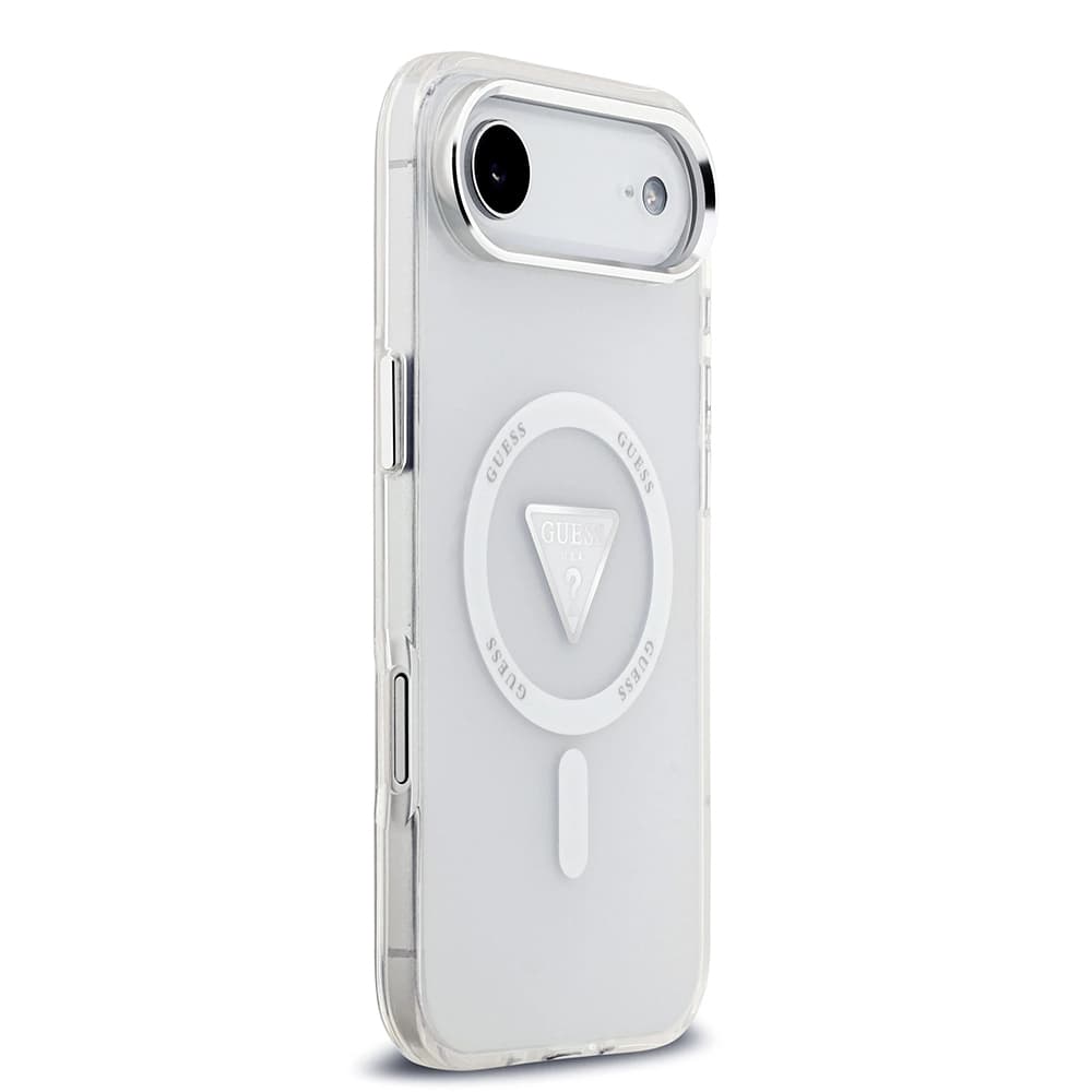 Guess IML Gradient Triangle Logo MagSafe iPhone 17 Air čirý - náhled 3