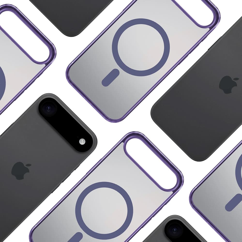3mk Frosty MagCase pro iPhone 17 Air fialová - náhled 3