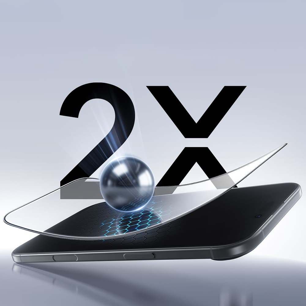 ESR - tvrzené sklo UltraFit - iPhone 17 Pro - Black - náhled 3