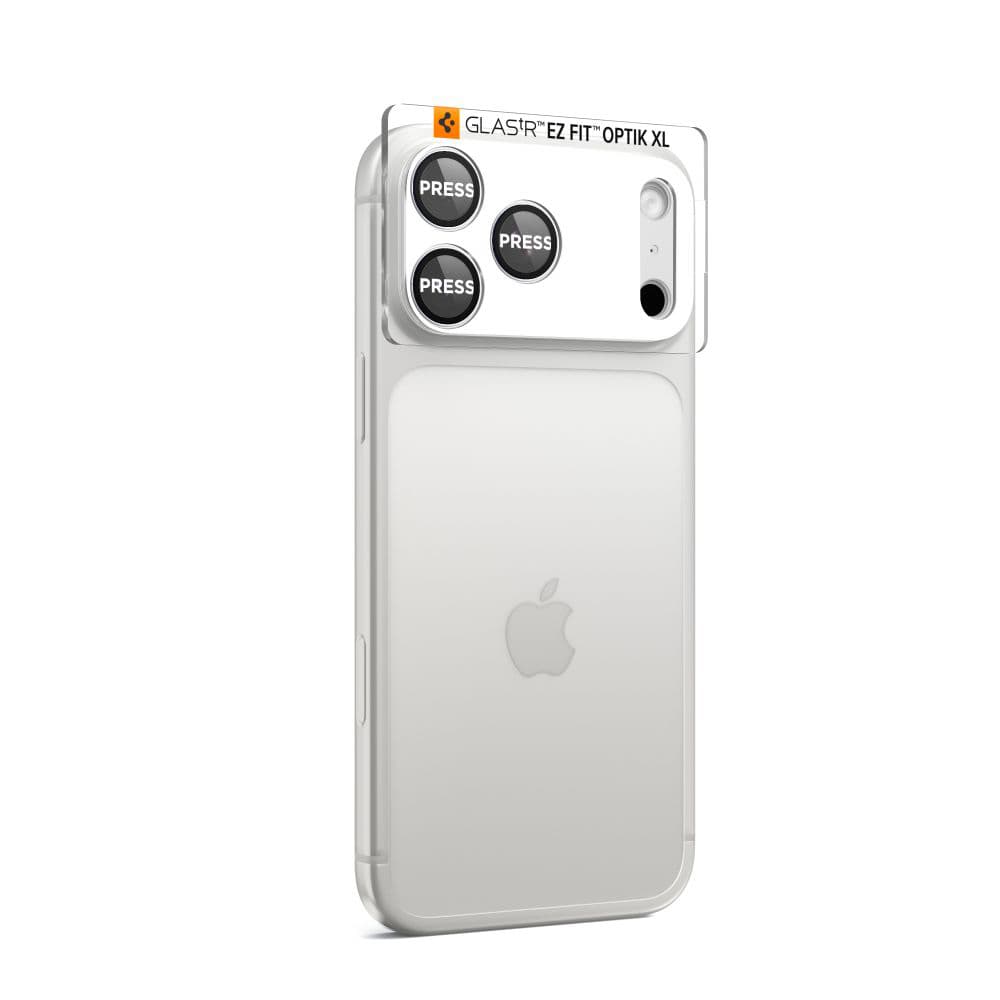 Spigen - Optik.tR EZ Fit Pro XL sklo fotoaparátu - iPhone 17 Pro - Silver - náhled 3