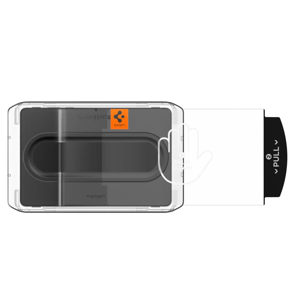 Spigen – Glas.TR EZ-FIT Pro – Samsung Galaxy Tab S11 – Clear - náhled 3