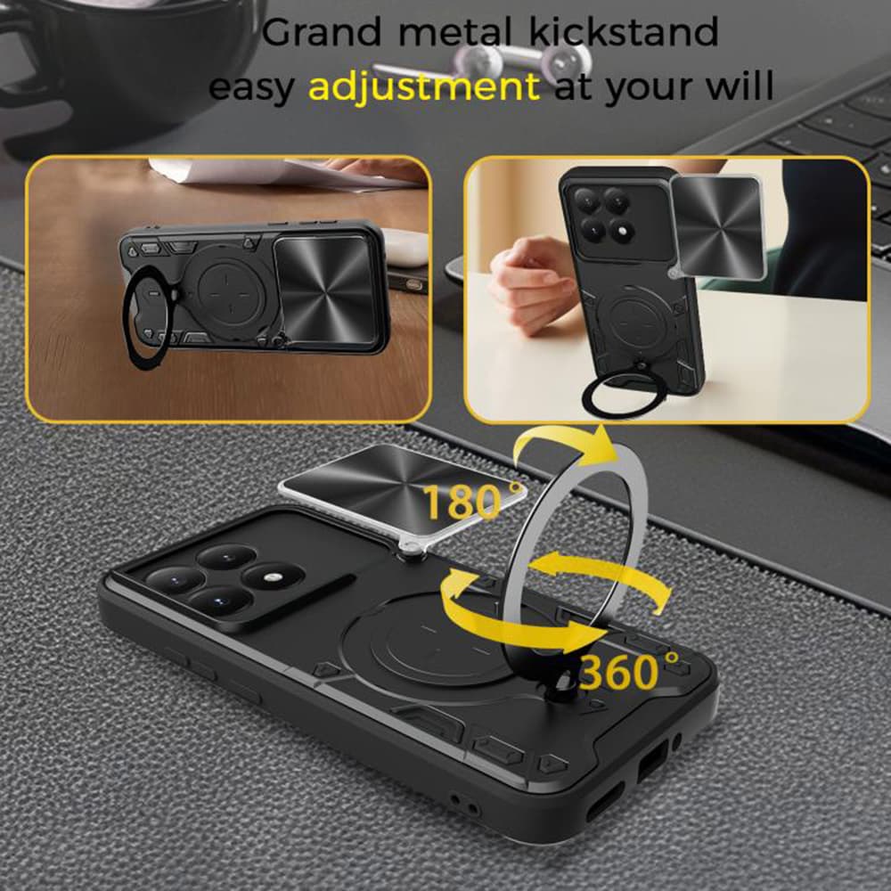 Techsuit CamGuard Pro kryt pro Xiaomi 15T modrý - náhled 3