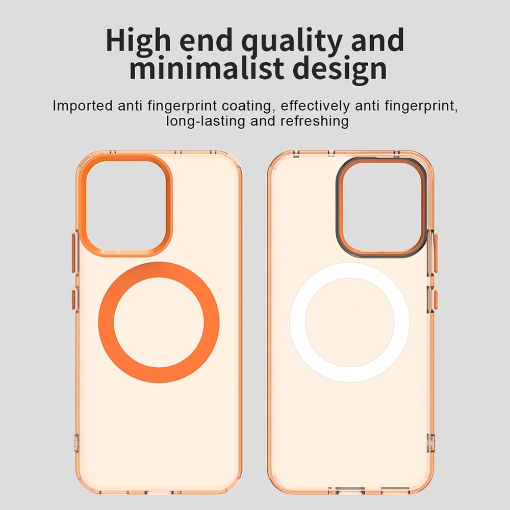 Techsuit - CandyCase MagSafe - Oppo Reno14 - oranžová - náhled 3