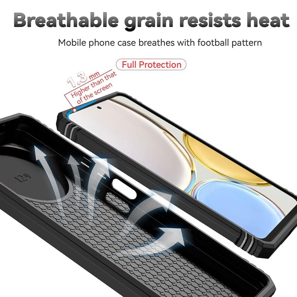 Techsuit – řada CamShield – Honor Magic8 Lite – zlatá - náhled 3
