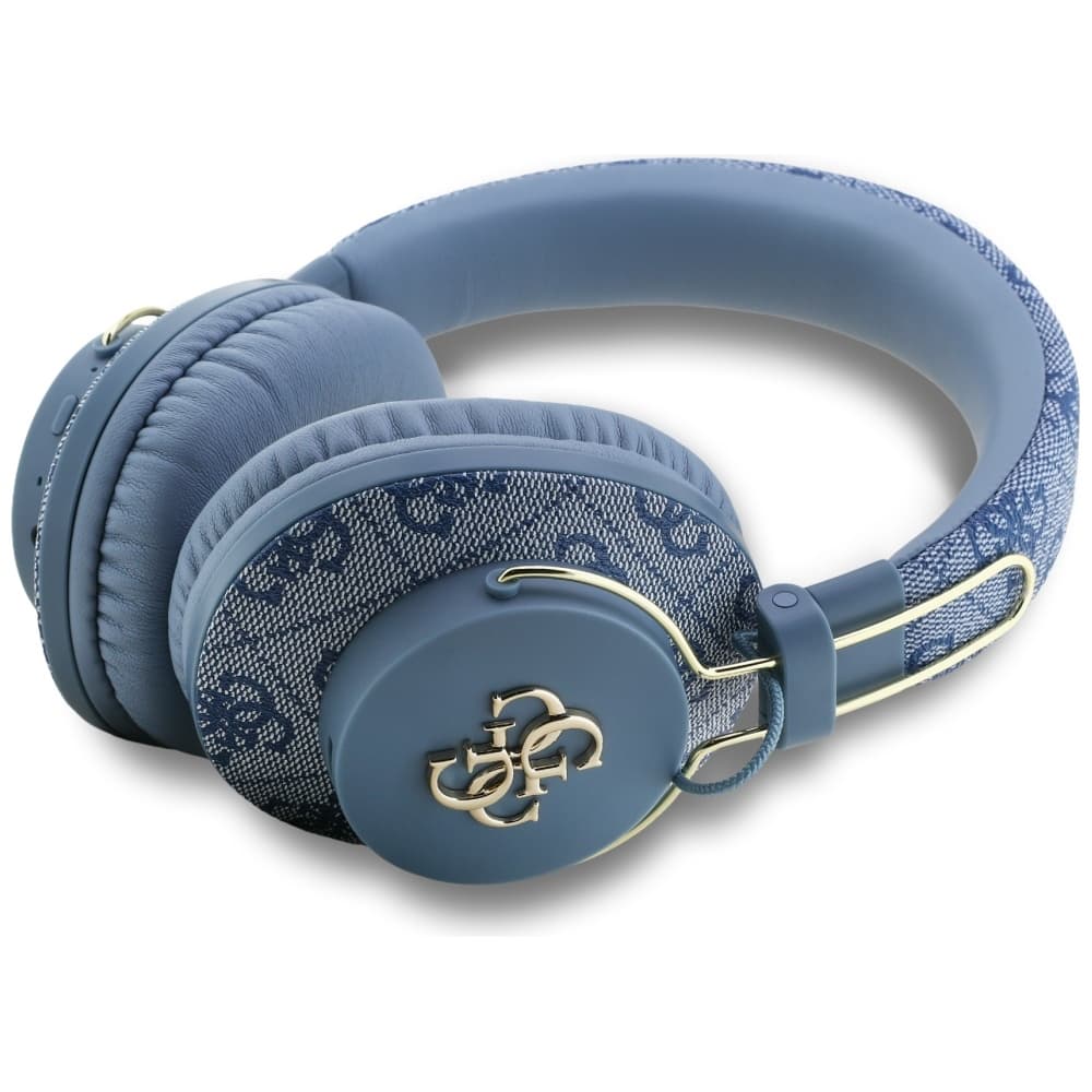 Guess Wireless Headphones 4G Metal Logo GUBHS72P4FC4MB modrá - náhled 3