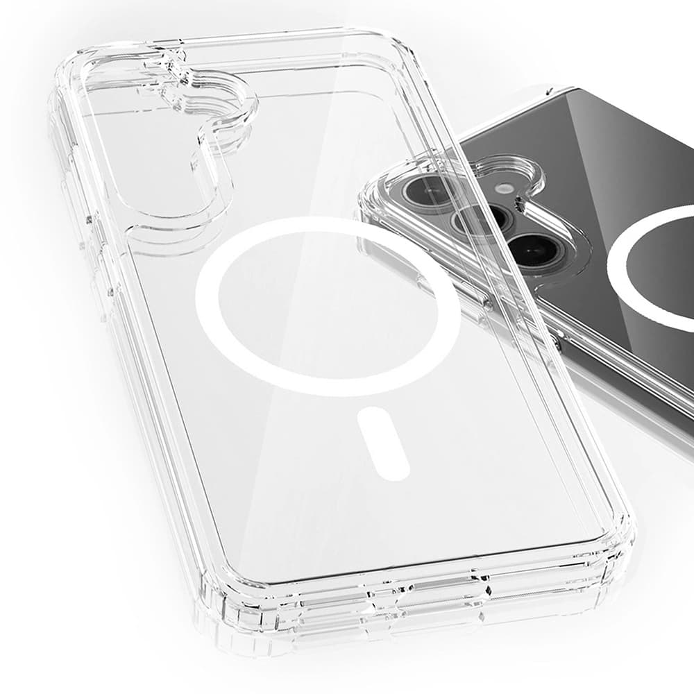 3mk – Armor MagCase – Samsung Galaxy S25 FE – transparentní - náhled 3