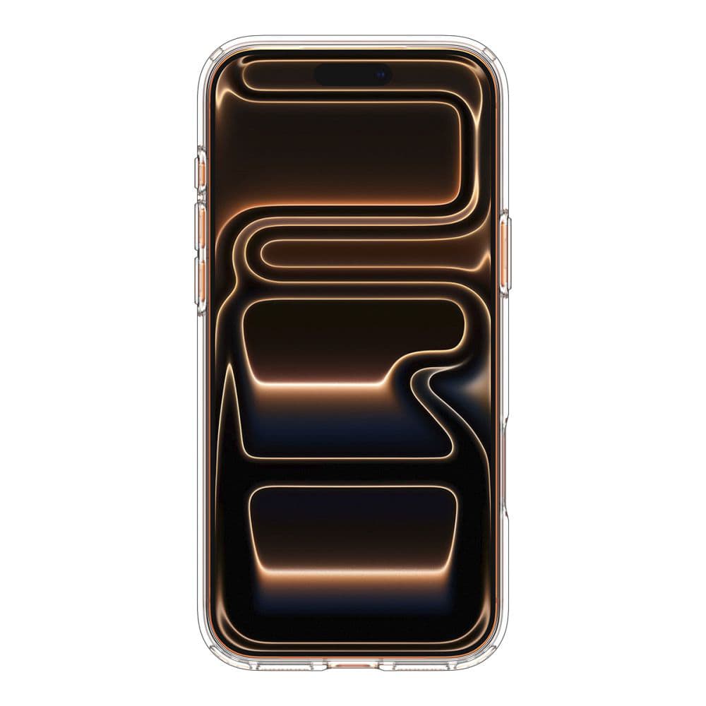 Spigen - Ultra Hybrid MagSafe - iPhone 17 Pro - průhledný / oranžový - náhled 3