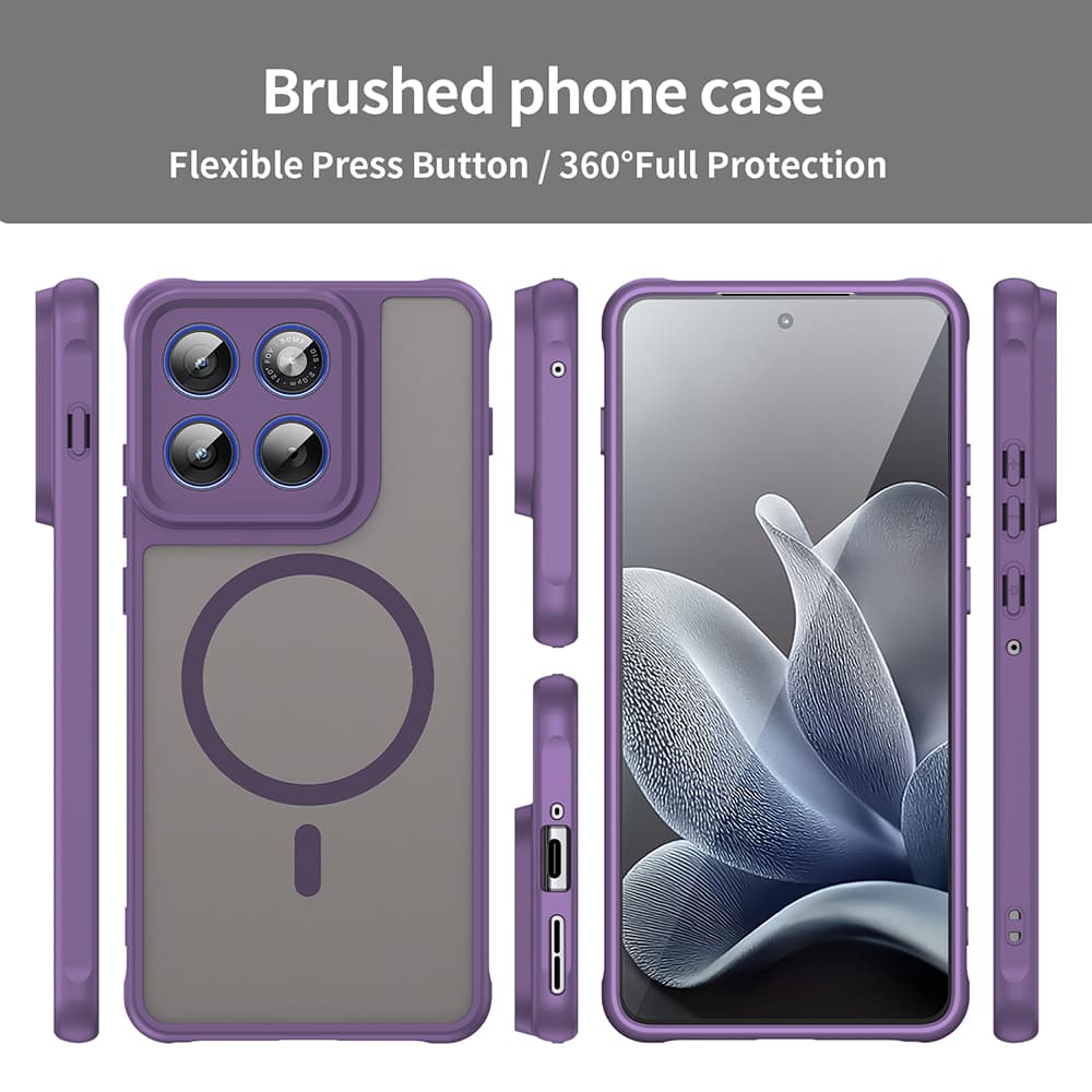 Techsuit – HaloFrost II MagSafe – Motorola Edge 70 – fialová - náhled 3