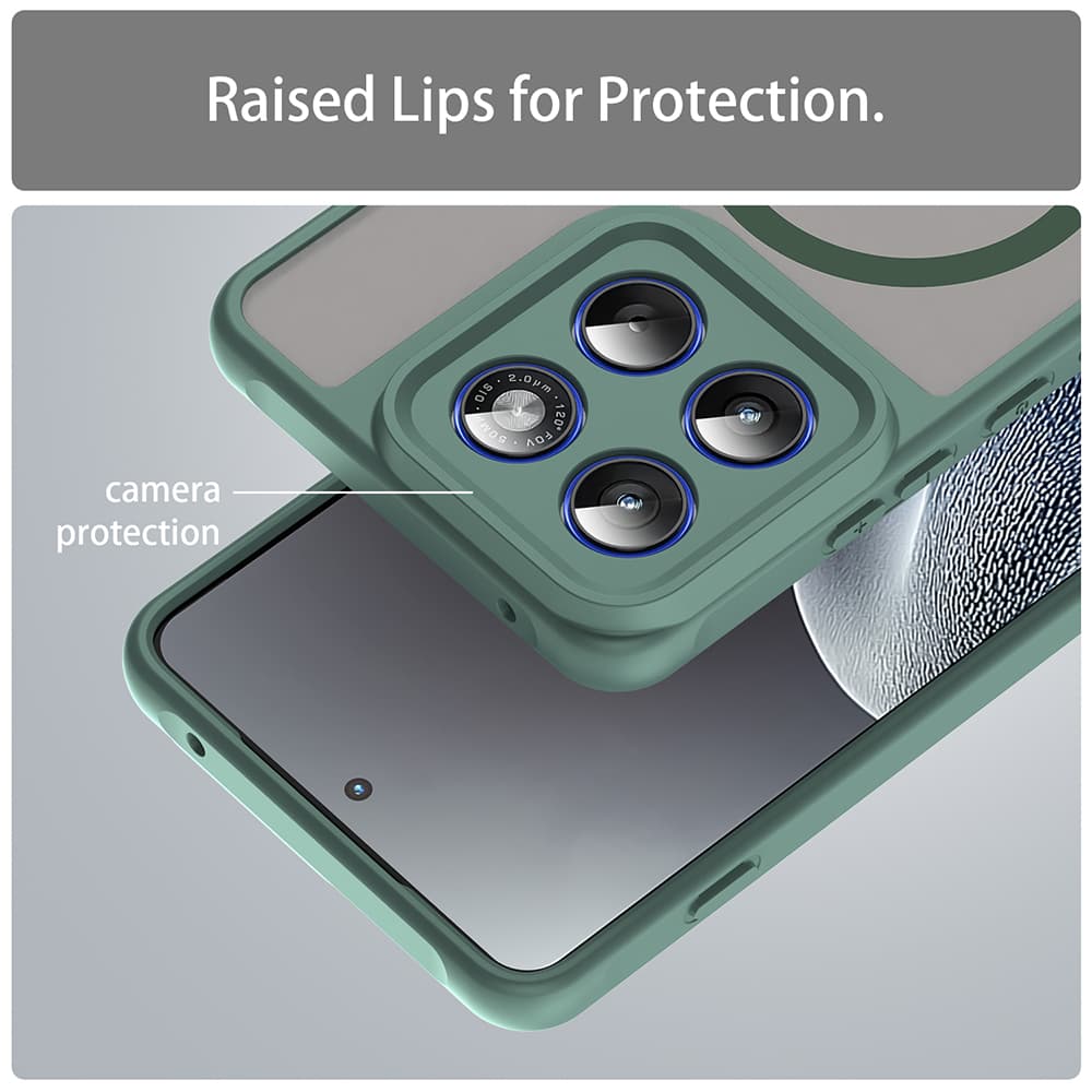 Techsuit – HaloFrost II MagSafe – Motorola Edge 70 – zelená - náhled 3