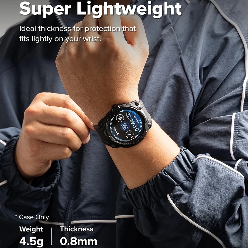 Ringke - Rugged Gear - Samsung Galaxy Watch8 44mm - vše černé - náhled 3
