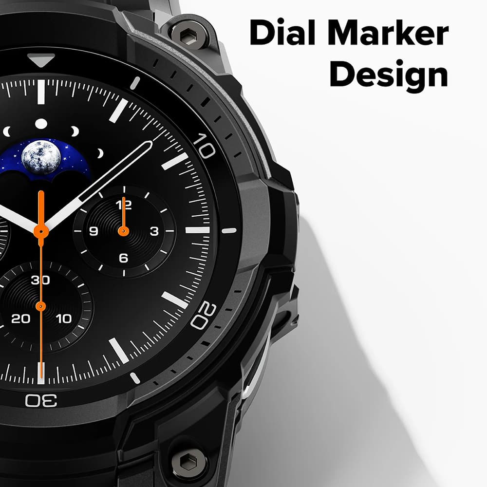 Ringke - Rugged Gear - Samsung Galaxy Watch8 Classic - celočerná - náhled 3