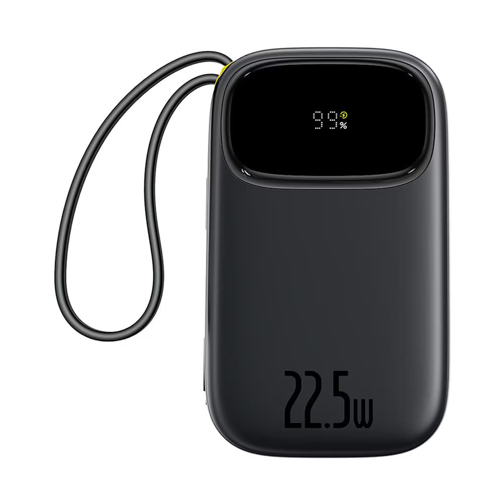 Powerbanka Baseus EnerFill FC31 10000mAh (22.5W) s kabelem černá - náhled 3