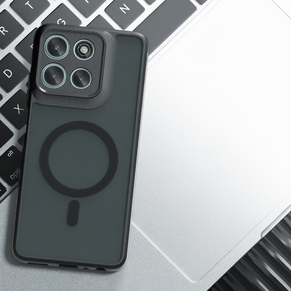 Techsuit - PureFrost MagSafe - Motorola Moto G57 Power / G67 Power - matná černá - náhled 3