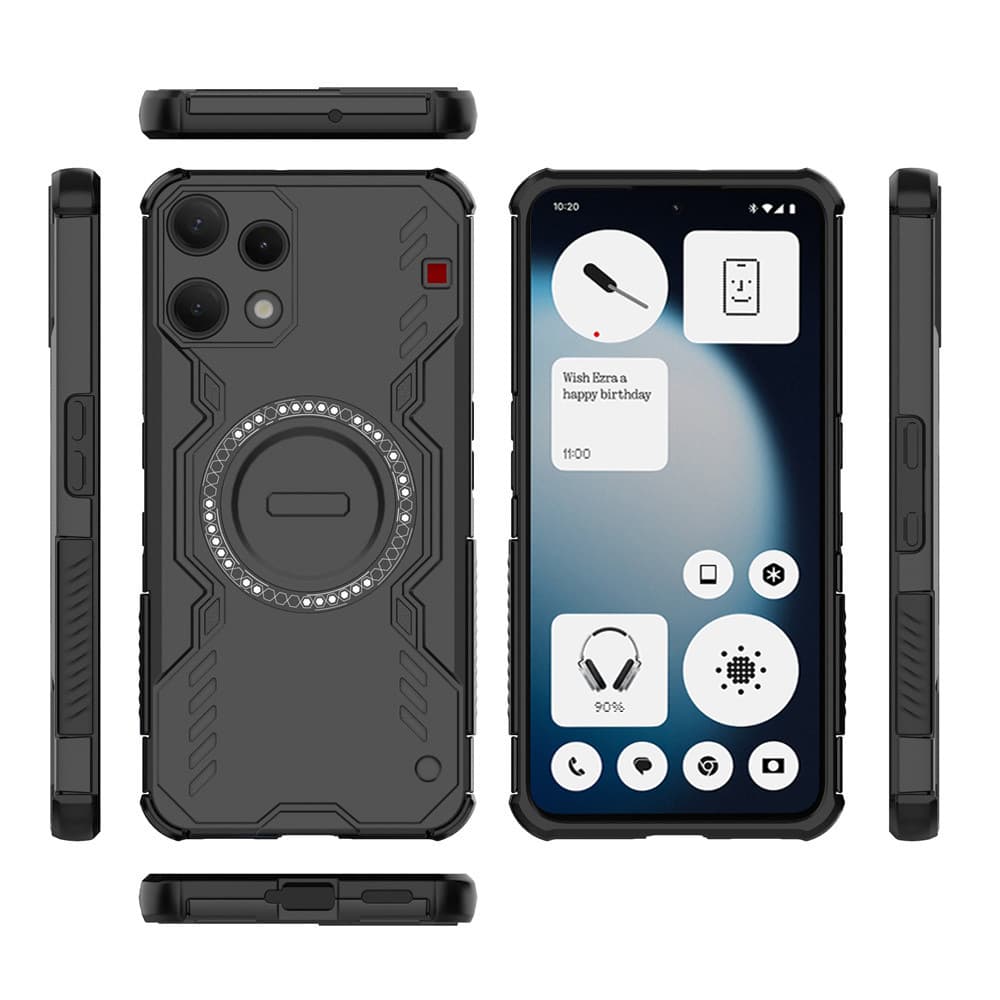Techsuit – pouzdro ArmorMag – Nothing Phone (3a) Lite – černé - náhled 3