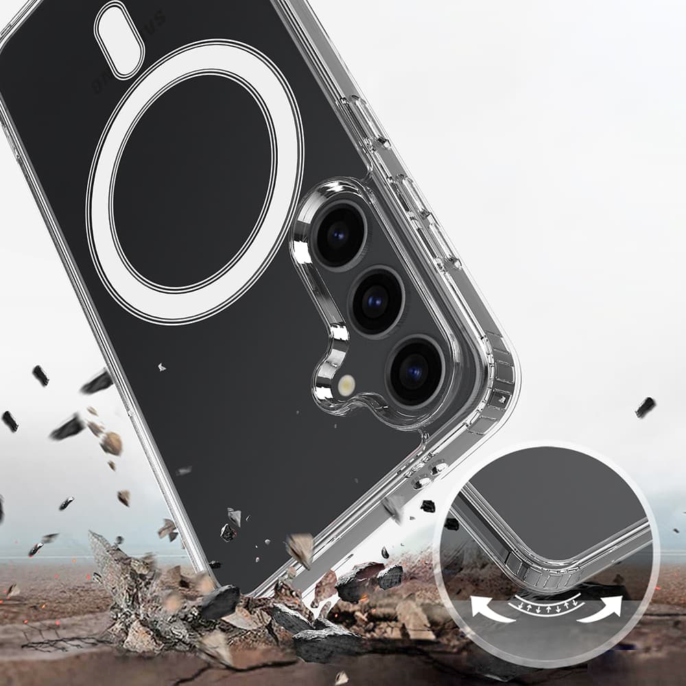 Techsuit - MagSafe Pro - Samsung Galaxy S26 - průhledný - náhled 3
