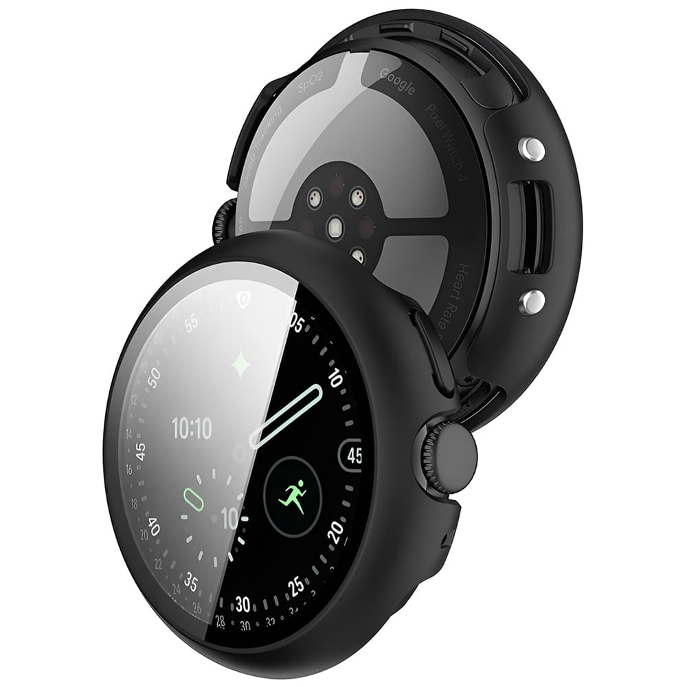 Techsuit - pouzdro Defense360 Pro s ochranou displeje pro Google Pixel Watch 4 45mm, černá - náhled 3