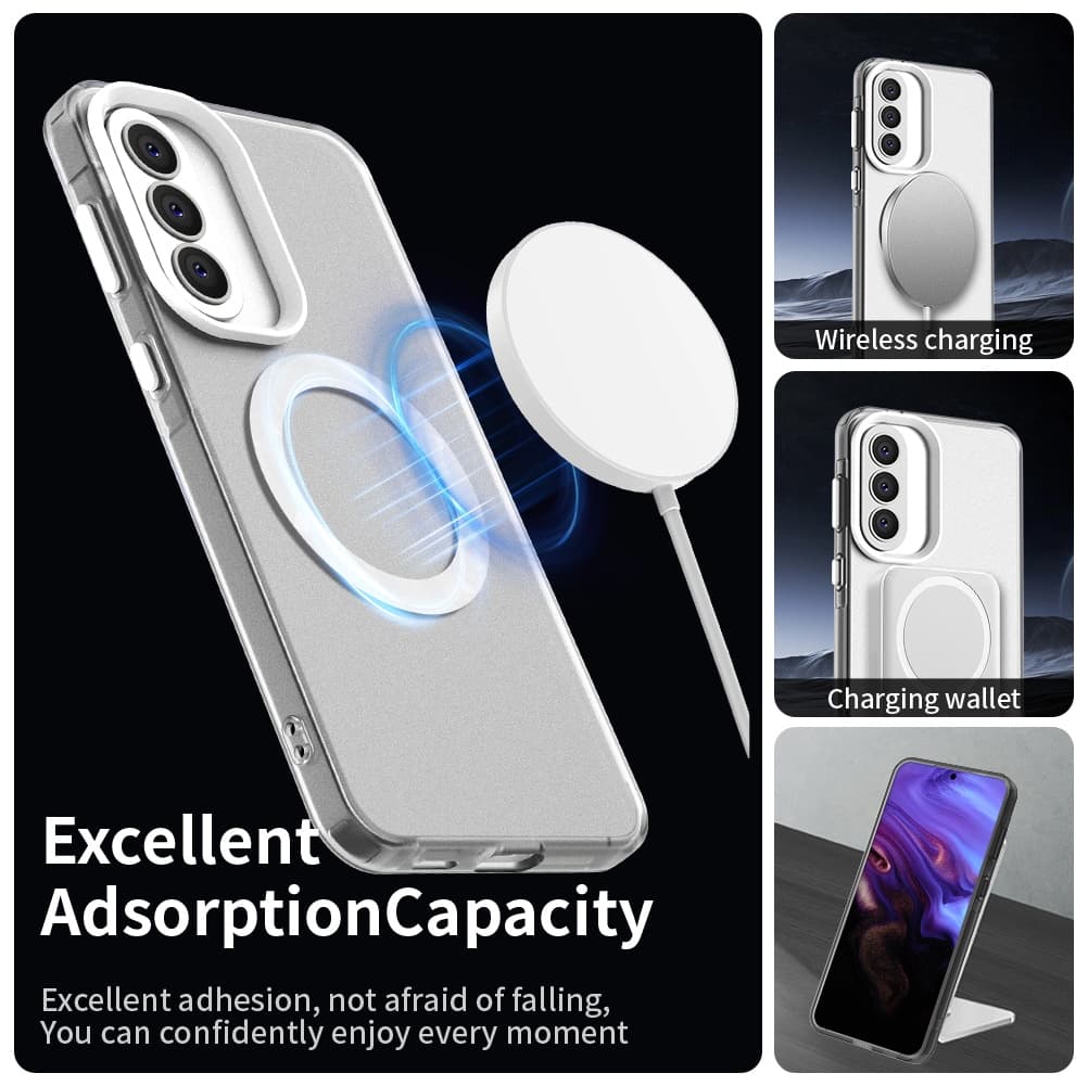 Techsuit - CandyCase MagSafe - Samsung Galaxy A37 5G - Bílá - náhled 3