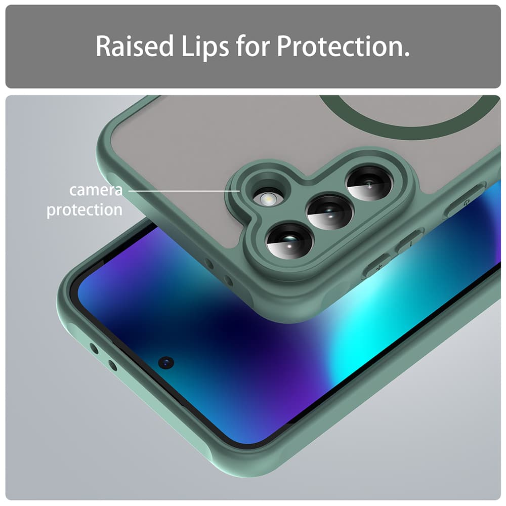 Techsuit - HaloFrost II MagSafe - Samsung Galaxy A37 5G - Zelená - náhled 3