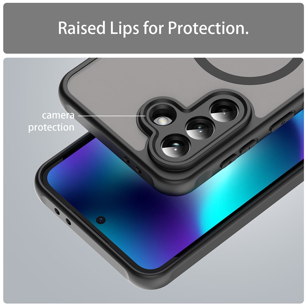Techsuit - HaloFrost II MagSafe - Samsung Galaxy A37 5G - Černá - náhled 3