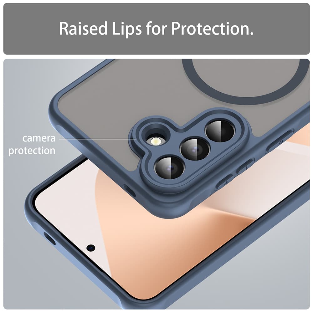 Techsuit HaloFrost II MagSafe pro Samsung Galaxy A57 5G - tmavě modrá - náhled 3