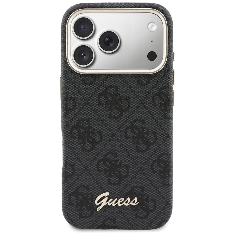Guess - Kryt 4G Script MagSafe (GUHMP17L5P4FWMSK) - iPhone 17 Pro - Černá - náhled 3