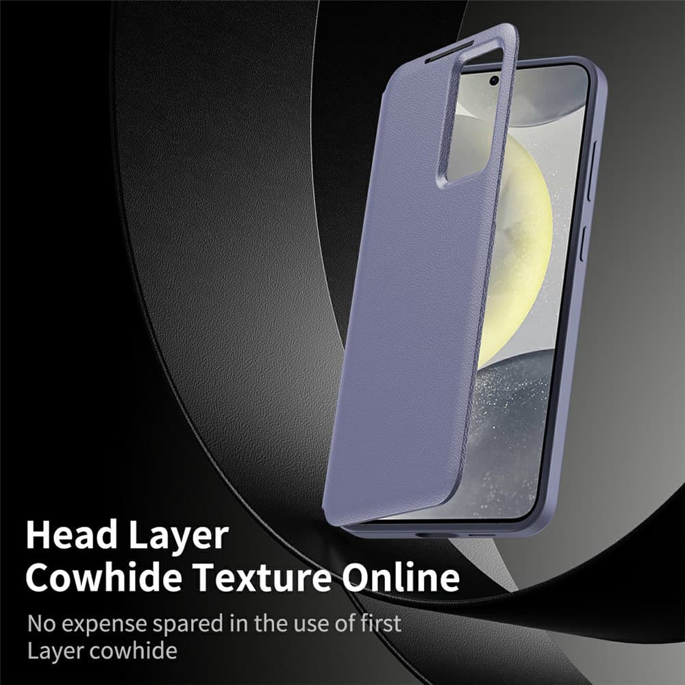 Pouzdro Techsuit - SmartView Series - Samsung Galaxy A57 5G - fialové - náhled 3
