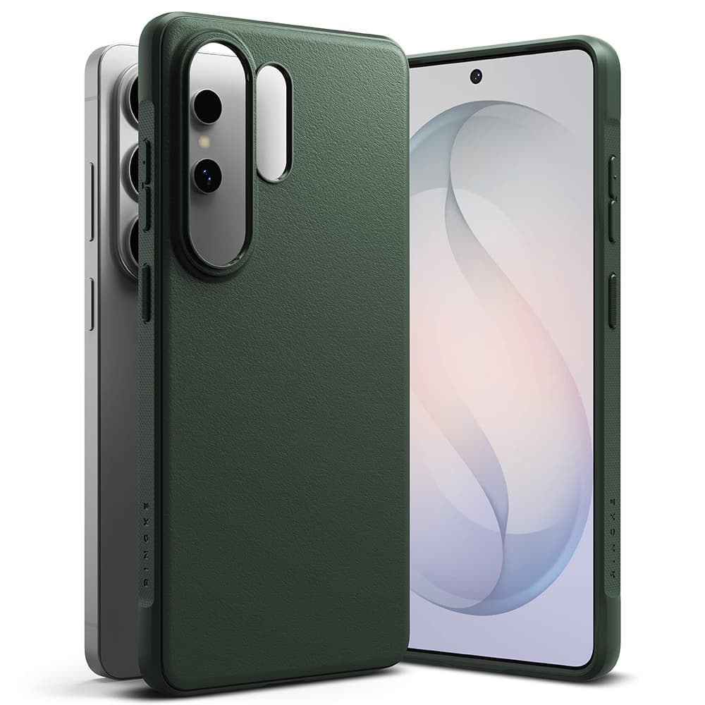 Ringke Onyx pro Samsung Galaxy S26 Ultratmavě zelená - náhled 3